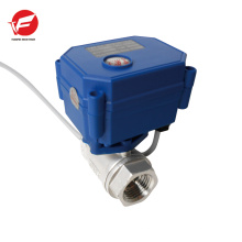 Válvula de controle de fluxo de fluxo de cobre de melhor qualidade 4-20ma